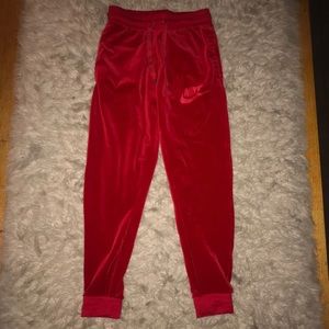 Nike Velour joggers
